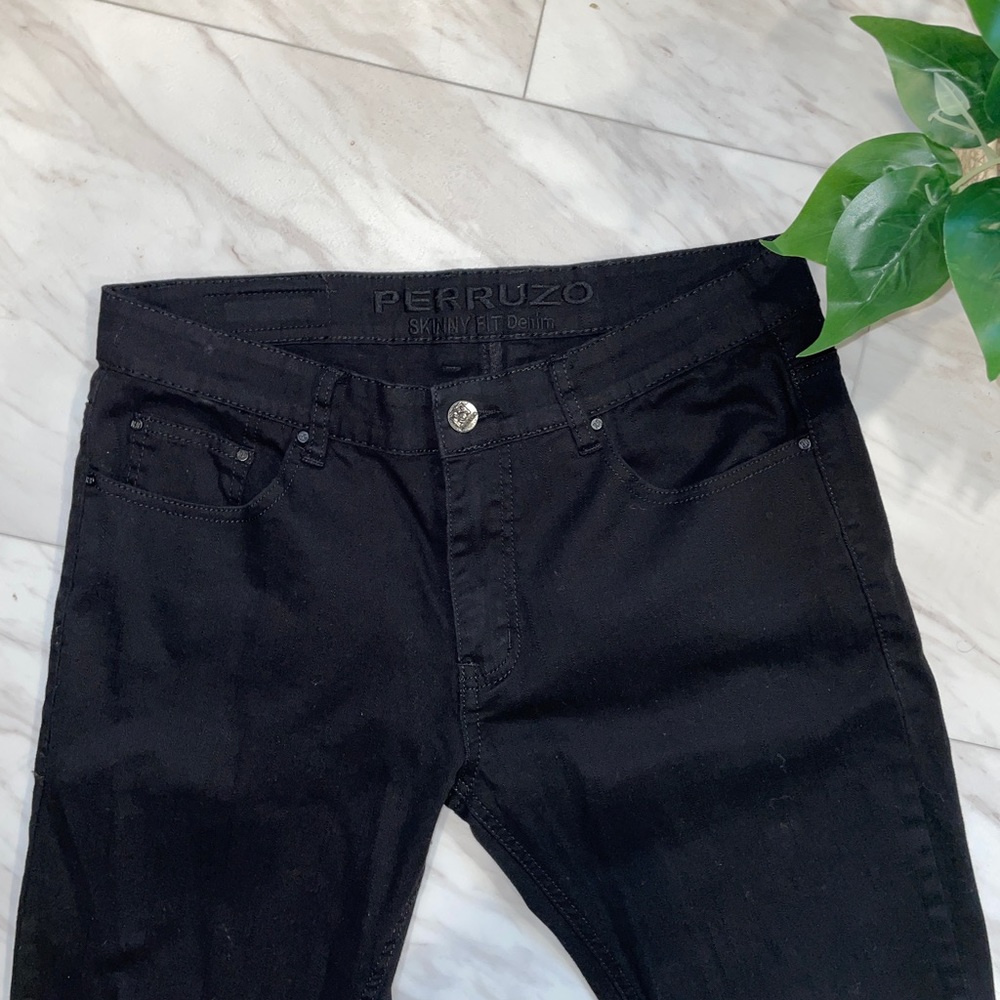 PERRUZO Men’s Skinny Fit Jean
